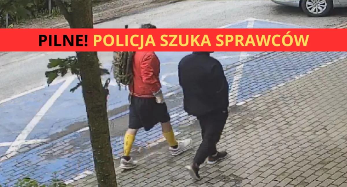 Policjanci na Mokotowie prowadzą poszukiwania podejrzanych