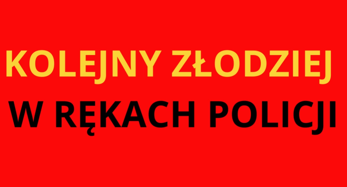 Do trzech razy sztuka? Policjanci zatrzymali złodzieja na Mokotowie