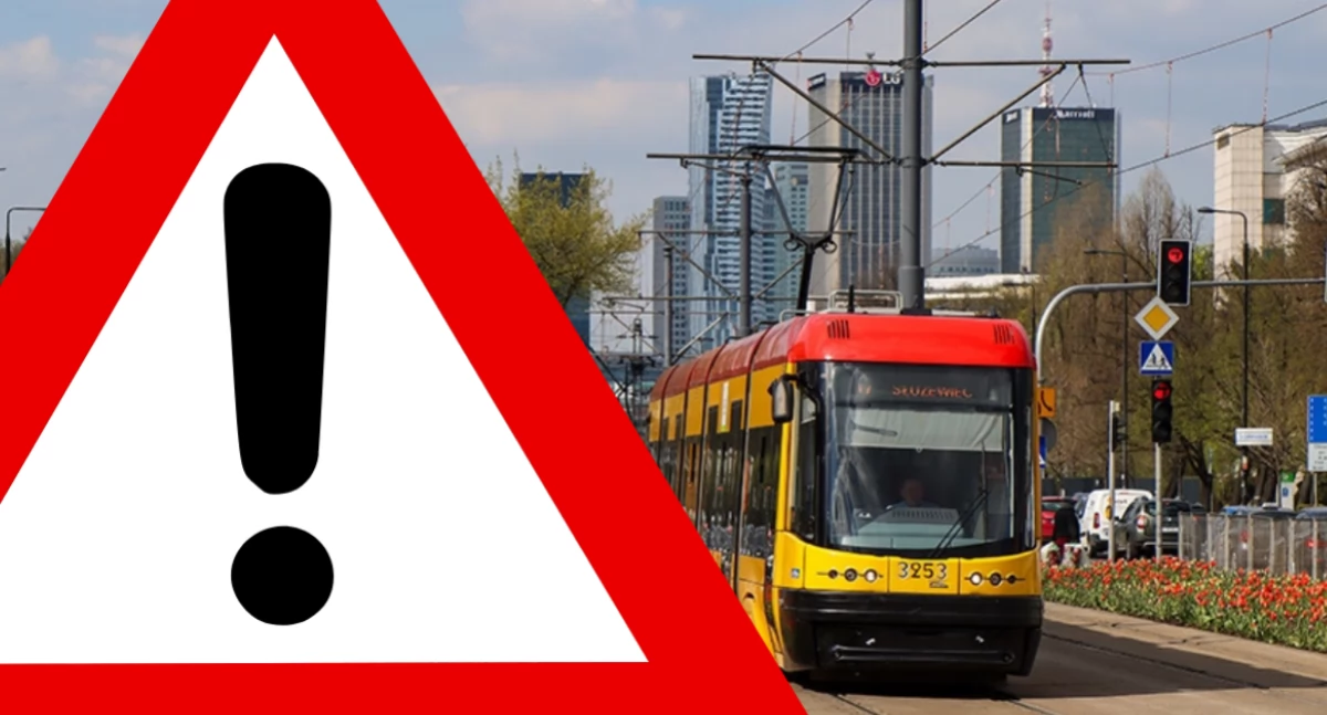 GIGANTYCZNE zmiany w ruchu tramwajowym na Mokotowie