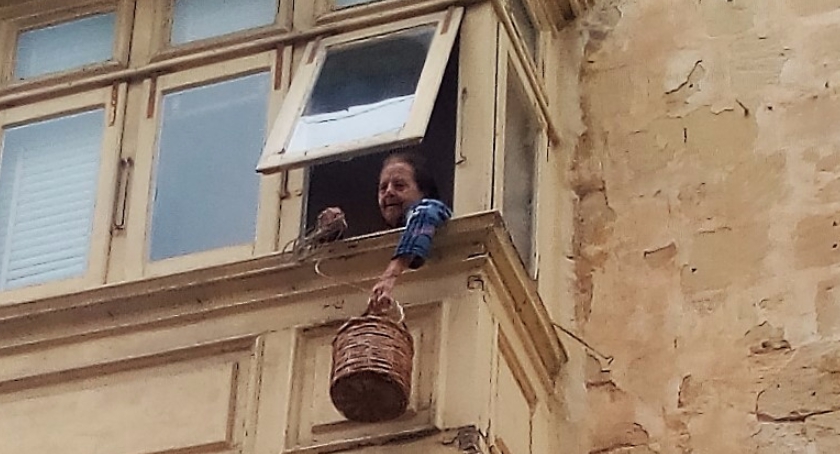 Impresja z La Valetty, stolicy Malty, dla pani Hani z budki warzywnej na Starym Mokotowie