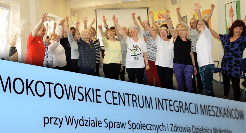 Mokotowscy seniorzy w swoim Centrum Życia przy ul. Woronicza 44a