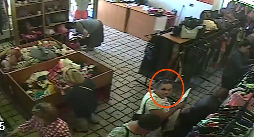 Oto podejrzana o kradzież portfela z dokumentami w jednym ze sklepów przy ul. Odyńca