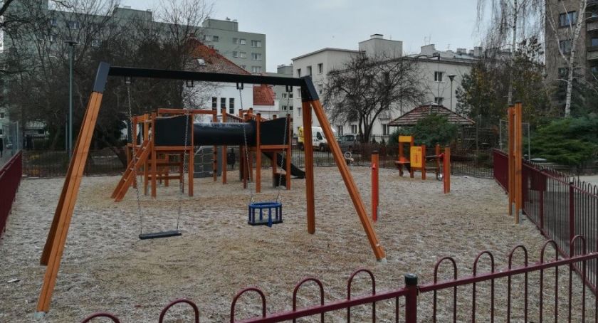 Powstał nowy plac zabaw na Mokotowie