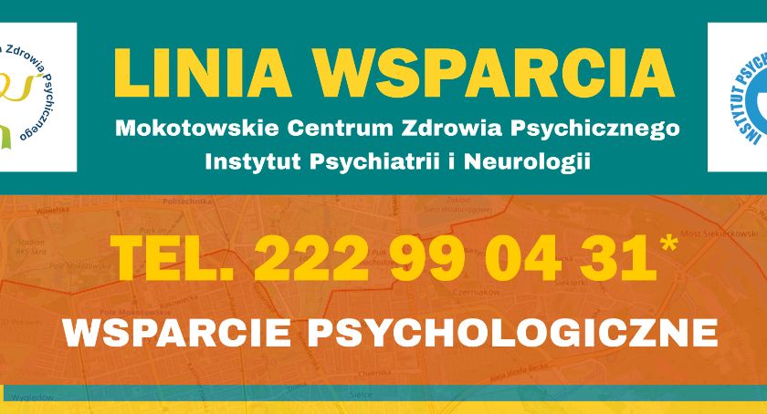 Uruchomiono specjalną Infolinię Wsparcia Psychologicznego dla mieszkańców.