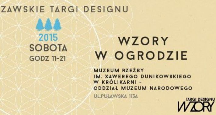 Królikarnia: Wzory w ogrodzie