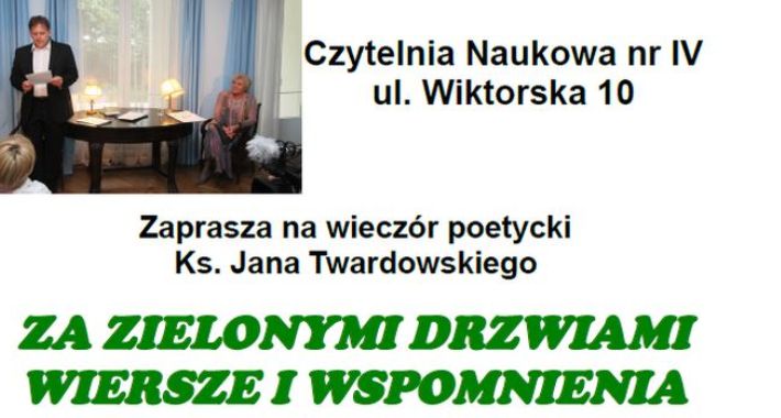 Wieczór poetycki ks. Jana Twardowskiego 