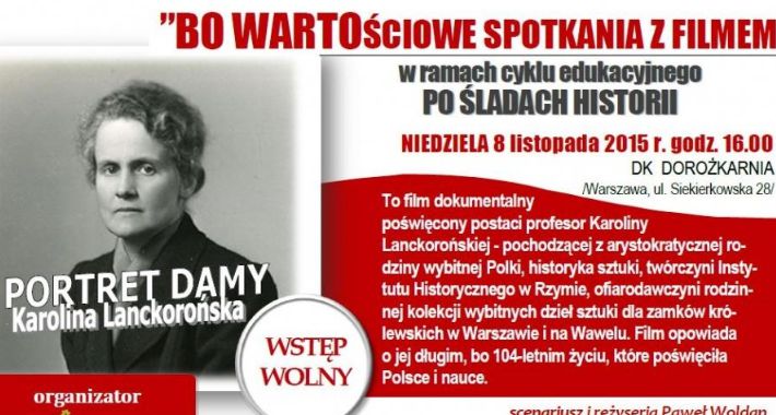 Dorożkarnia: Portret damy - Krystyna Lanckorońska