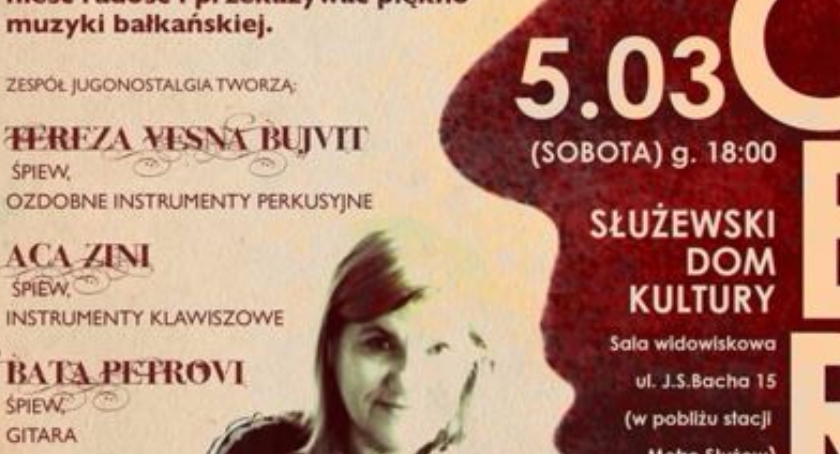W Służewskim Domu Kultury wystąpi Jugonostalgia