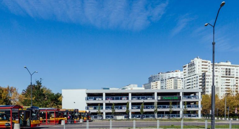 Remont parkingu P+R Metro Wilanowska