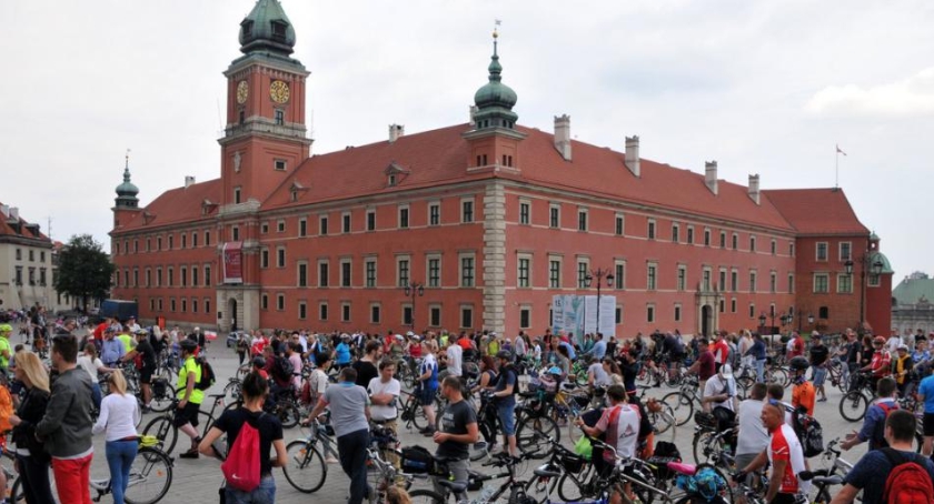 Warszawska Masa Krytyczna - utrudnienia na drogach