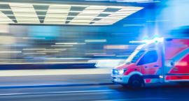 Wypadek karetki na al. Wilanowskiej 