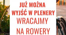 OSiR Mokotów - można wyjść w plenery, wracamy na rowery!