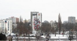 Mural > 100 lat polskiej lekkoatletyki < przy ul. Orzyckiej [ZDJĘCIA]