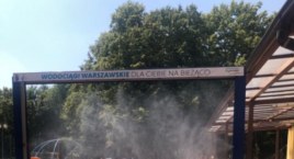 Kurtyny wodne na Mokotowie już działają. Gdzie są?