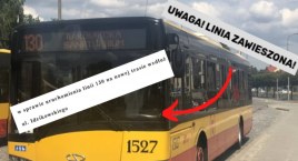 Autobus 130 powinien wrócić na ul. Idzikowskiego
