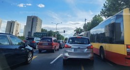 Dolny Mokotów w korkach. Budowa trasy tramwajowej paraliżuje ruch