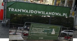 Tramwaj z Wilanowa na Mokotów