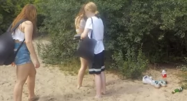 Jeziorko Czerniakowskie miejscem ryzykownych zabaw