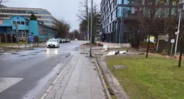 Nowe chodniki zamiast błota na Służewcu