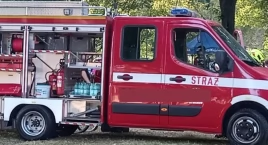 Pożar na al. Niepodległości