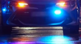 Kierowca autobusu zasłabł, doszło do kolizji na Mokotowie