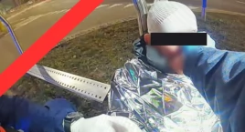Miał wypadek na ul. Powsińskiej