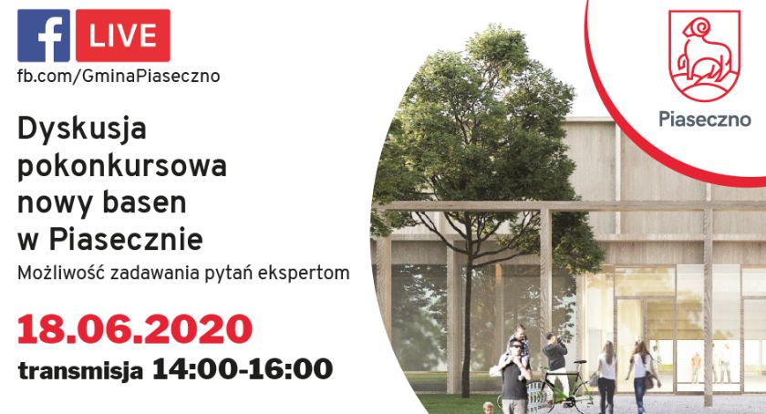 Nowy basen w Piasecznie - dyskusja pokonkursowa online