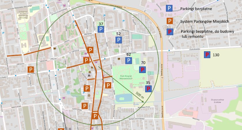 Planowane są płatne parkingi w centrum Piaseczna