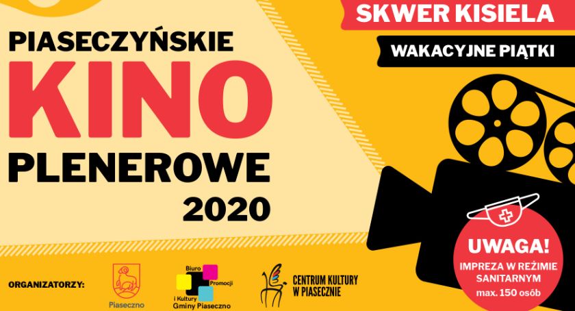 Kino Plenerowe w Piasecznie w reżimie sanitarnym
