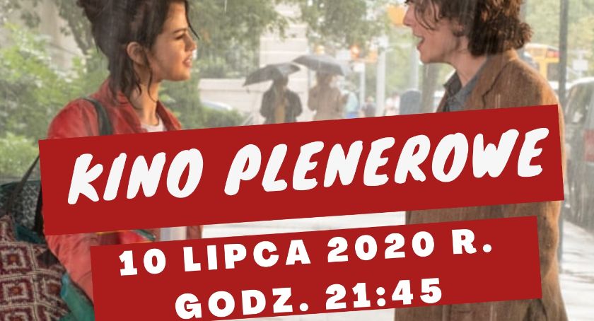 Kino na leżakach pod Hugonówką