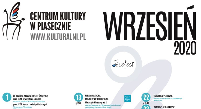 Kulturalny wrzesień 2020 z Centrum Kultury