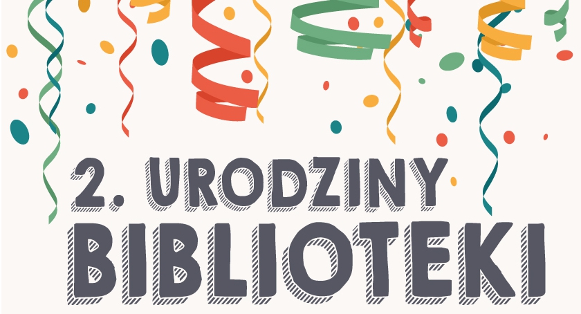 Zaproszenie na 2. urodziny Biblioteki w Józefosławiu