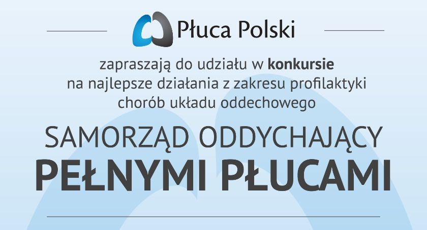 Konkurs dla samorządów dbających o płuca swoich mieszkańców