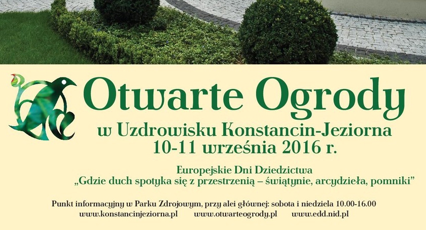 Festiwal Otwartych Ogrodów w Konstancinie