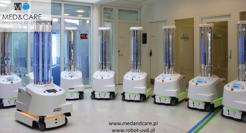 Ultranowoczesny UVD Robot wsparciem Szpitala Św. Anny w Piasecznie w walce z COVID-19 