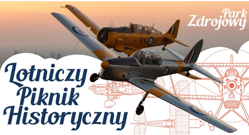 Piknik lotniczy w Parku Zdrojowym