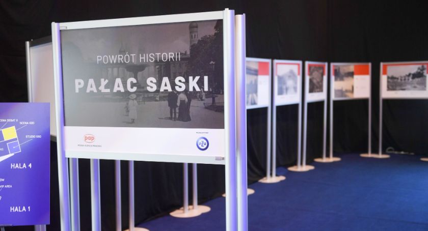 Przedwojenne fotografie Pałacu Saskiego