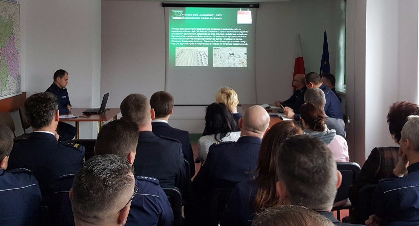 Odprawa roczna w Komendzie Powiatowej Policji w Piasecznie