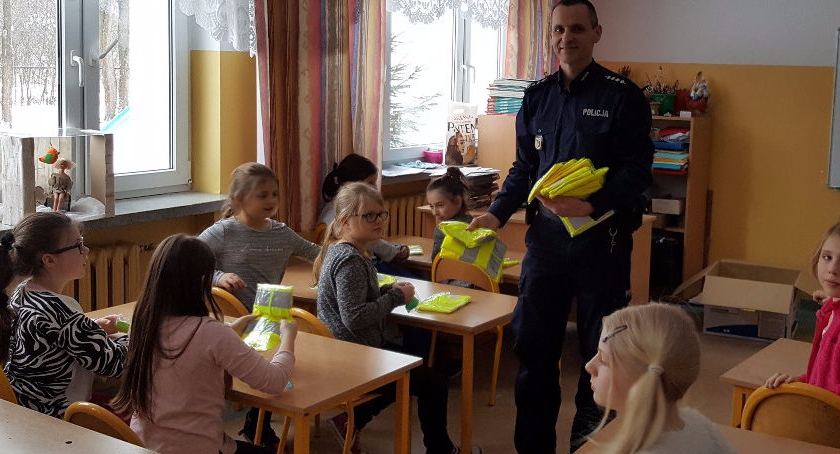 Policjanci z wizytą w szkole