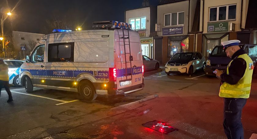 Policyjny dron nad Piasecznem
