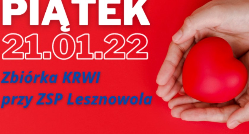 Zbiórka krwi na rzecz ciężko chorej absolwentki ZSP Lesznowola