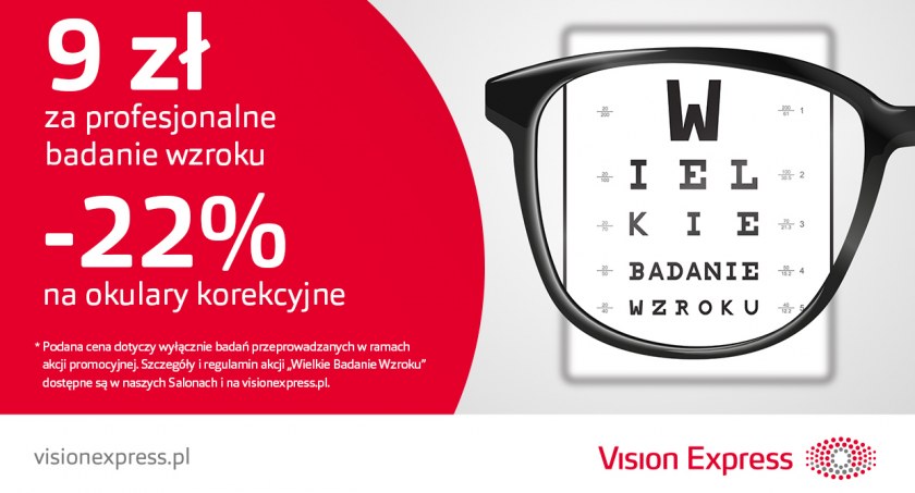 Wielkie Badanie Wzroku - coraz więcej Polaków ze stwierdzoną wadą lub chorobą oczu