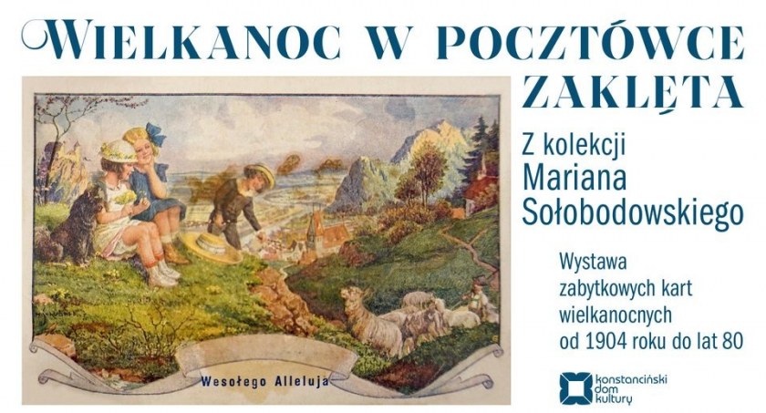 Wielkanoc w pocztówce zaklęta