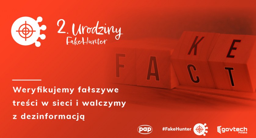 Drugie urodziny FakeHunter i blisko 2 tysiące zweryfikowanych fake newsów