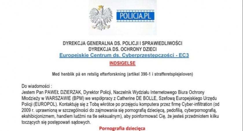 UWAGA! Oszuści chwycą się każdego sposobu by się uwiarygodnić. Ostrzeż znajomych!