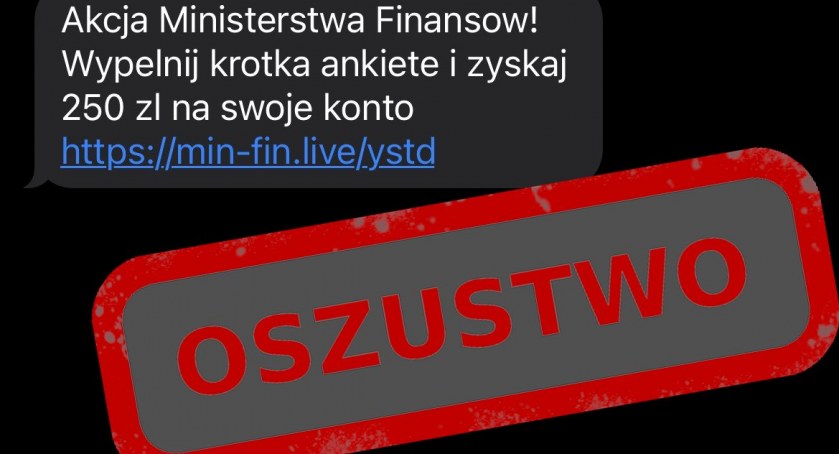 Uwaga na fałszywe SMS-y, które wykorzystują wizerunek MF