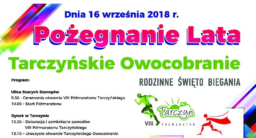 Półmaraton i Tarczyńskie Owocobranie