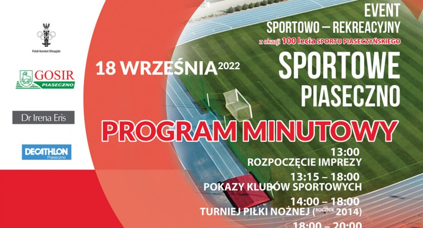 Impreza z okazji 100 lat piaseczyńskiego sportu