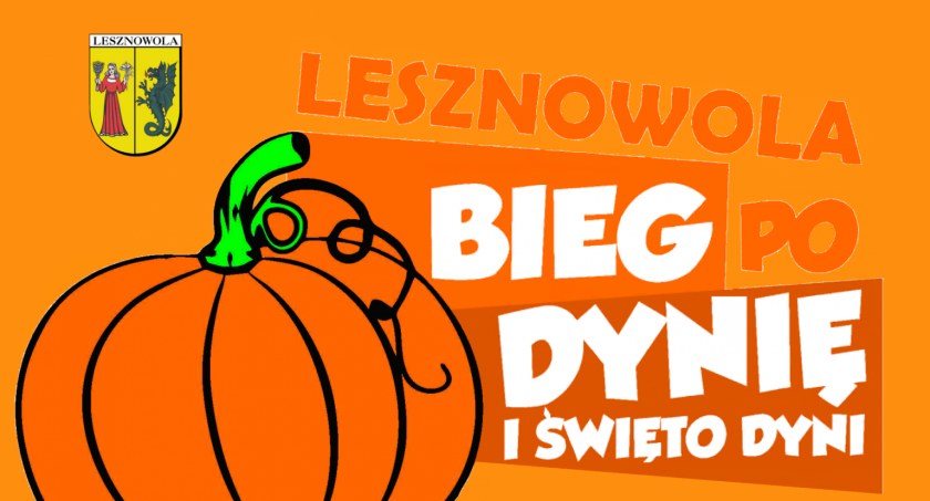 Bieg pod Dynię i Święto Dyni w Lesznowoli