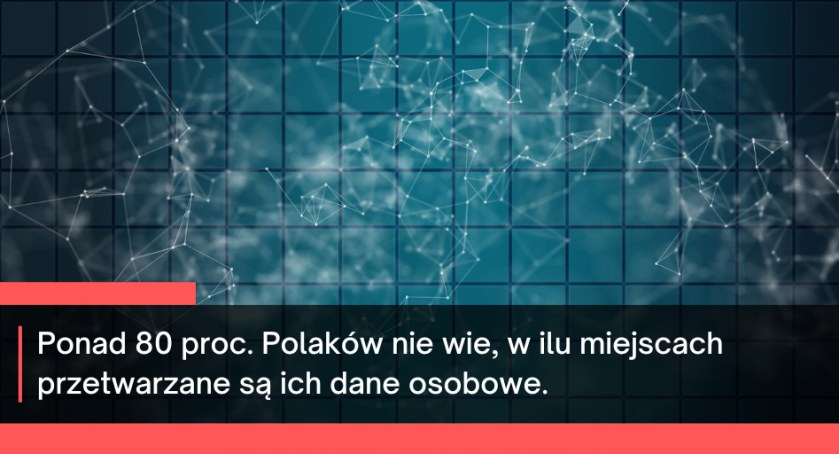Polacy nie wiedzą, gdzie zostawili swoje dane osobowe